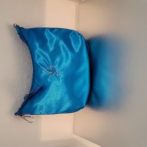 Brand New WITH Tag Aerie Aqua Blue Cosmetic Bag